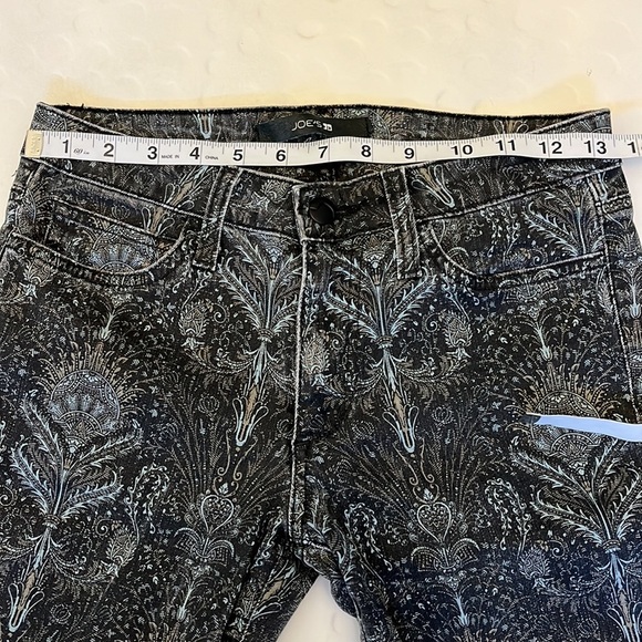 JOE’S JEANS Baroque Print The Skinny Stretch Patterned Jean- Size 26 - Picture 9 of 12